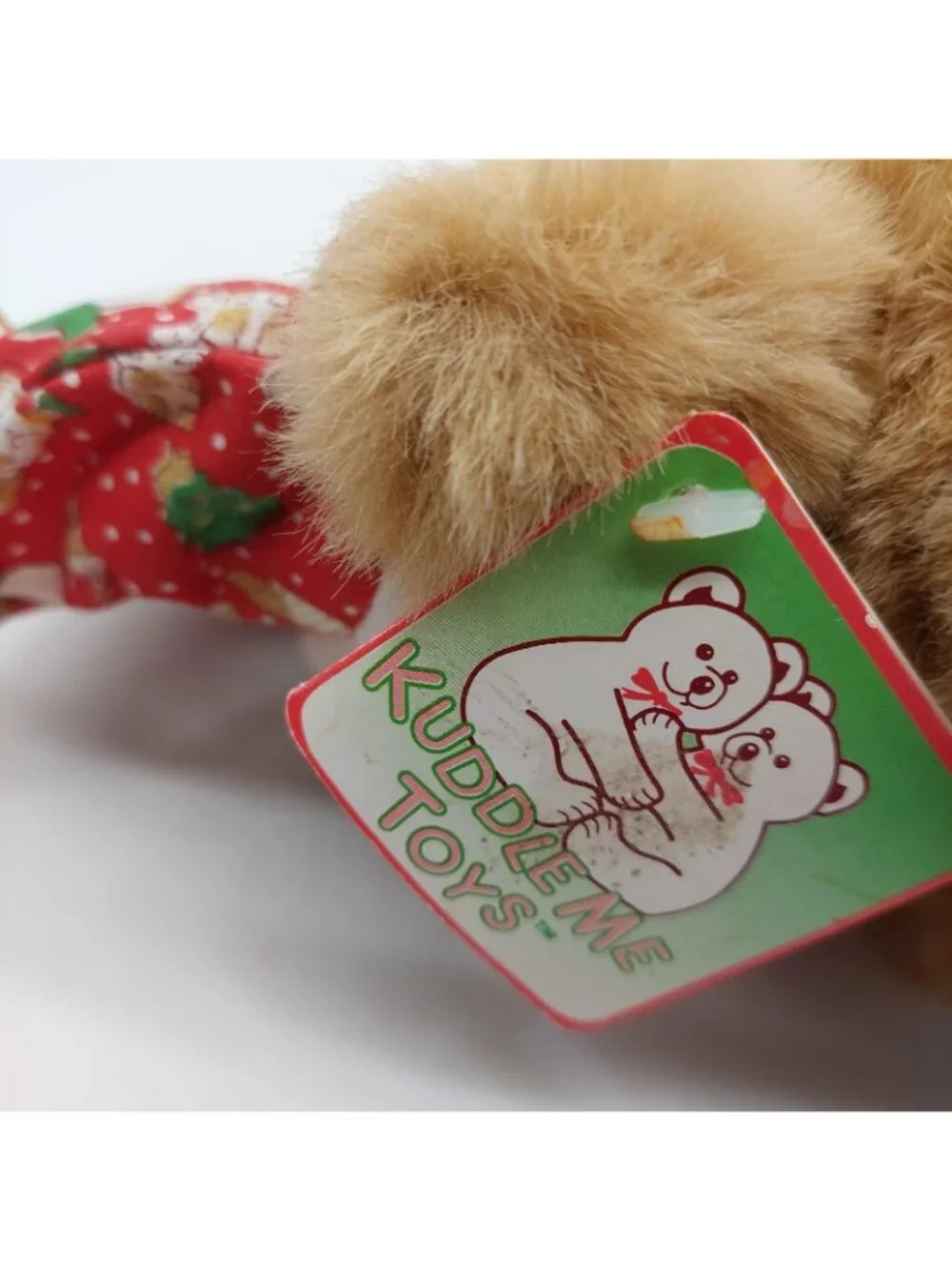 Kuddle Me Toys Christmas Bear On The Moon Plush 10